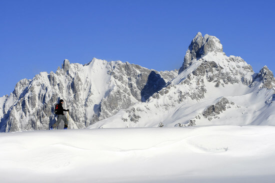 Schneeschuhwandern in Eben im Pongau, Salzburger Land